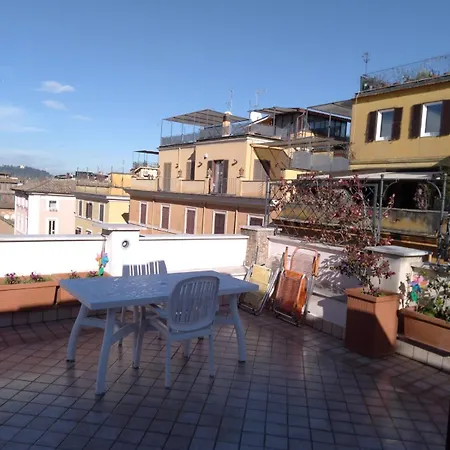 Magic Trastevere On Roof Terrace Rome