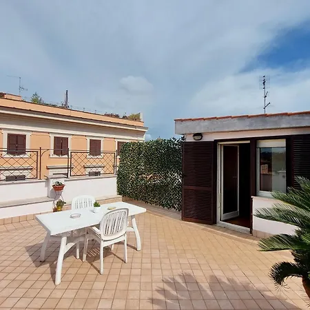 Magic Trastevere On Roof Terrace Rome