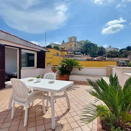Magic Trastevere On Roof Terrace *