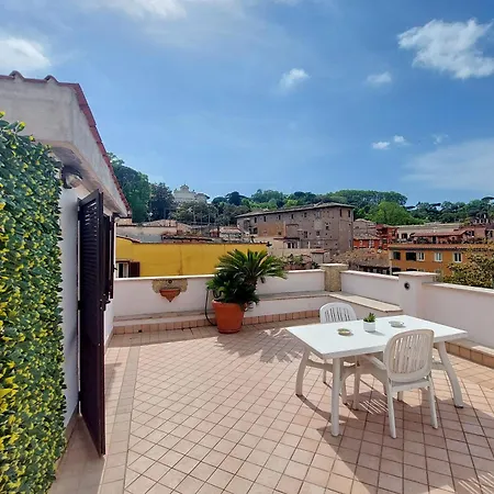 Homestay Magic Trastevere On Roof Terrace