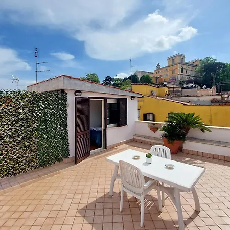 Magic Trastevere On Roof Terrace *