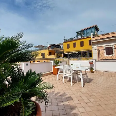 Magic Trastevere On Roof Terrace Rome