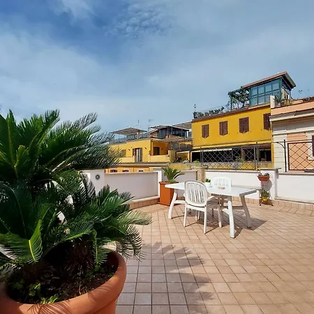 Magic Trastevere On Roof Terrace * Rome