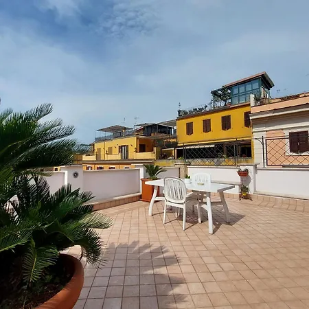Magic Trastevere On Roof Terrace *