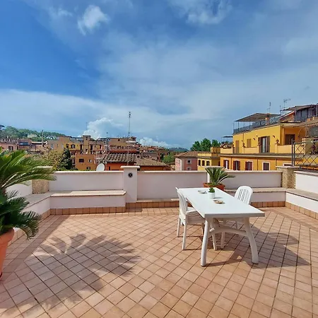 Magic Trastevere On Roof Terrace