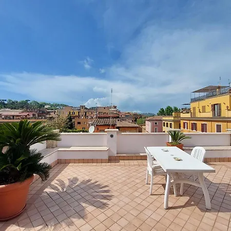 Magic Trastevere On Roof Terrace Homestay Rome