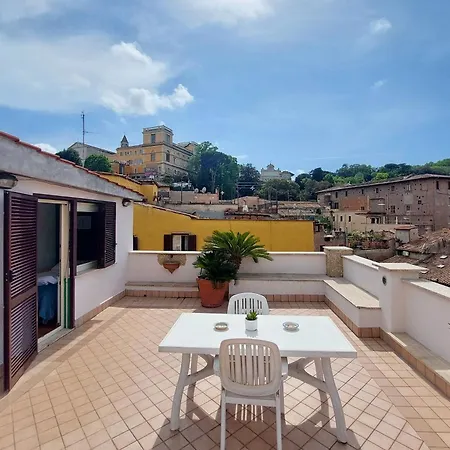 Magic Trastevere On Roof Terrace