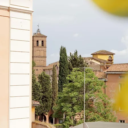 Magic Trastevere On Roof Terrace 홈스테이