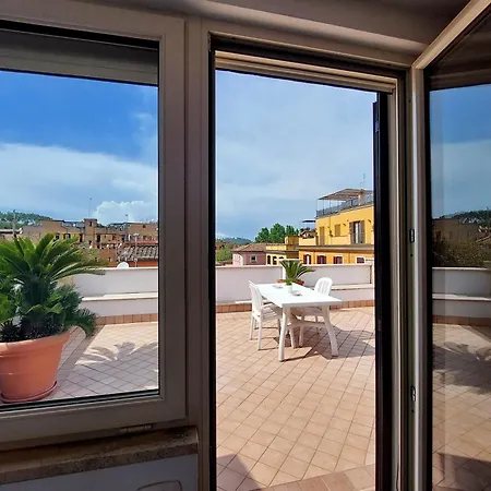 Homestay Magic Trastevere On Roof Terrace *