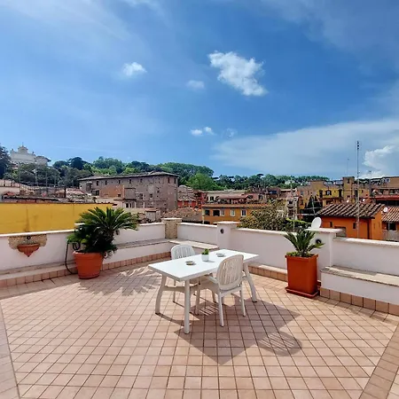 Homestay Magic Trastevere On Roof Terrace *