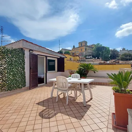 Magic Trastevere On Roof Terrace Rome