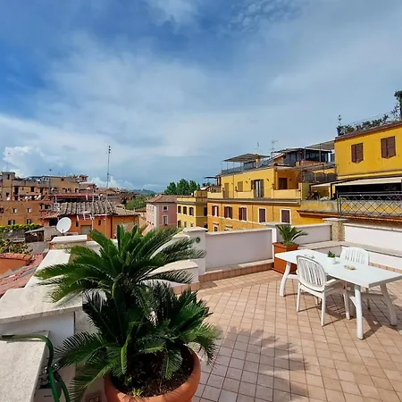 Magic Trastevere On Roof Terrace Homestay Rome