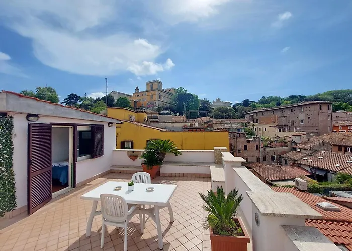 Magic Trastevere On Roof Terrace *