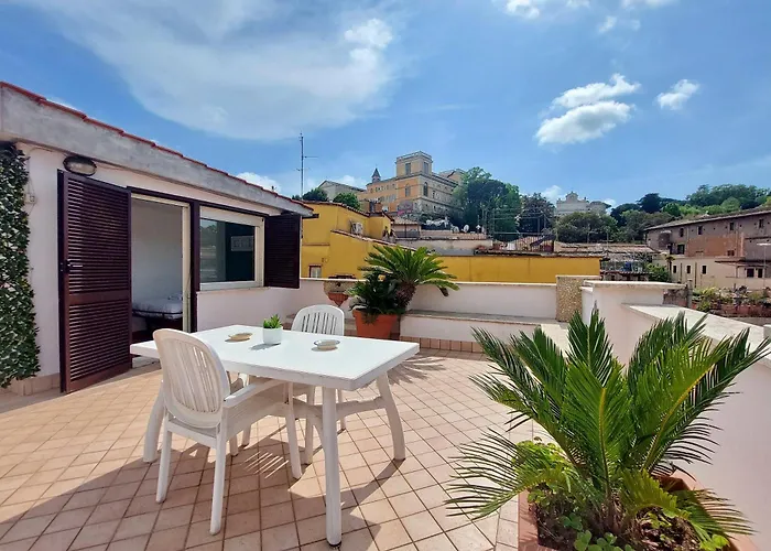 Magic Trastevere On Roof Terrace *