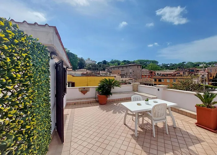 Δωμάτια σε οικογενειακή κατοικία Magic Trastevere On Roof Terrace