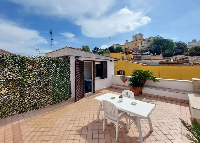 Magic Trastevere On Roof Terrace *