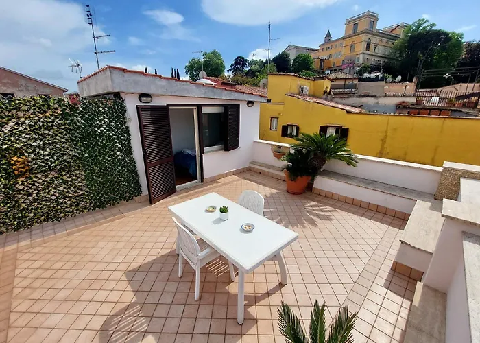 Magic Trastevere On Roof Terrace *