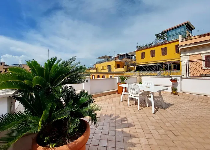 Magic Trastevere On Roof Terrace