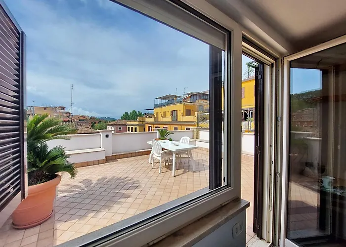 Δωμάτια σε οικογενειακή κατοικία Magic Trastevere On Roof Terrace