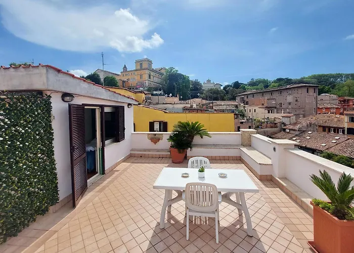 Δωμάτια σε οικογενειακή κατοικία Magic Trastevere On Roof Terrace Ρώμη