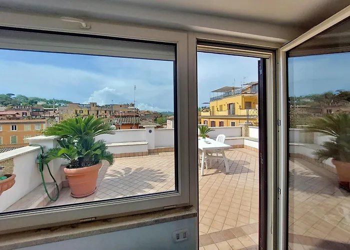 Magic Trastevere On Roof Terrace