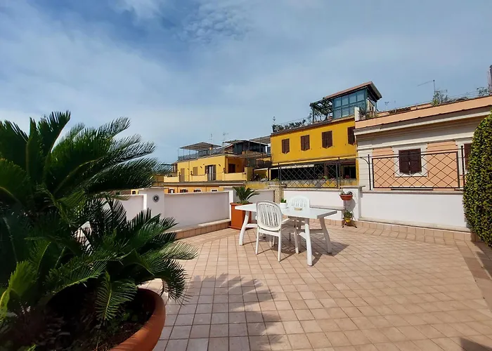 Magic Trastevere On Roof Terrace *