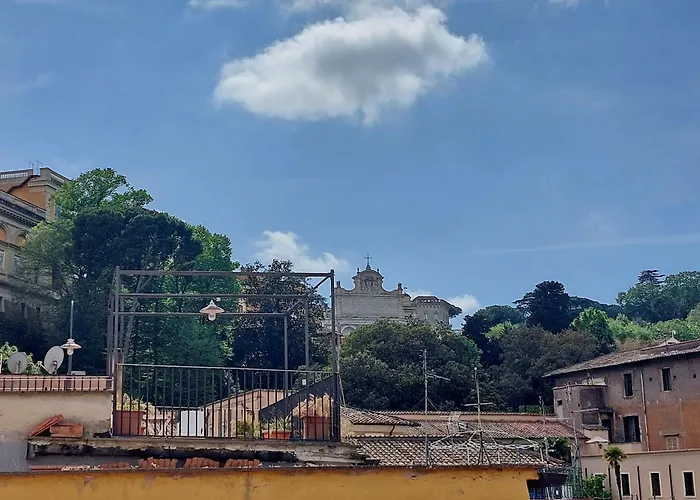 Magic Trastevere On Roof Terrace Δωμάτια σε οικογενειακή κατοικία