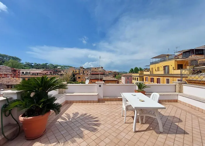 Magic Trastevere On Roof Terrace Δωμάτια σε οικογενειακή κατοικία Ρώμη