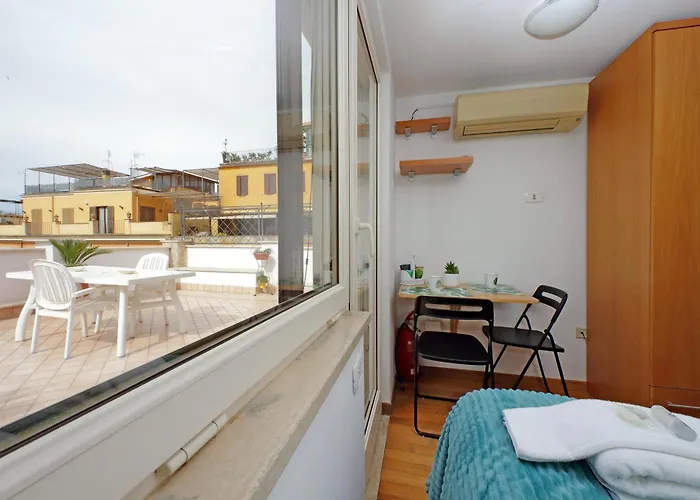 Magic Trastevere On Roof Terrace Δωμάτια σε οικογενειακή κατοικία