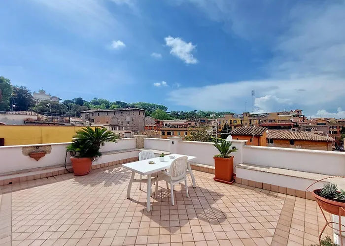 Magic Trastevere On Roof Terrace *