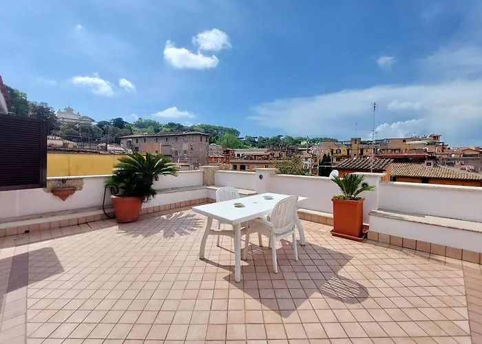 Magic Trastevere On Roof Terrace